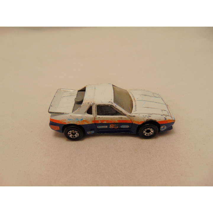 Pontiac Fiero Goodyear Rally Matchbox 1:55 wit Pontiac Fiero Goodyear Rally Matchbox 1:55 wit