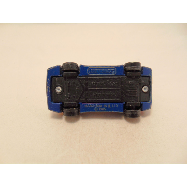Pontiac Fiero Goodyear Rally Matchbox 1:55 wit Pontiac Fiero Goodyear Rally Matchbox 1:55 wit