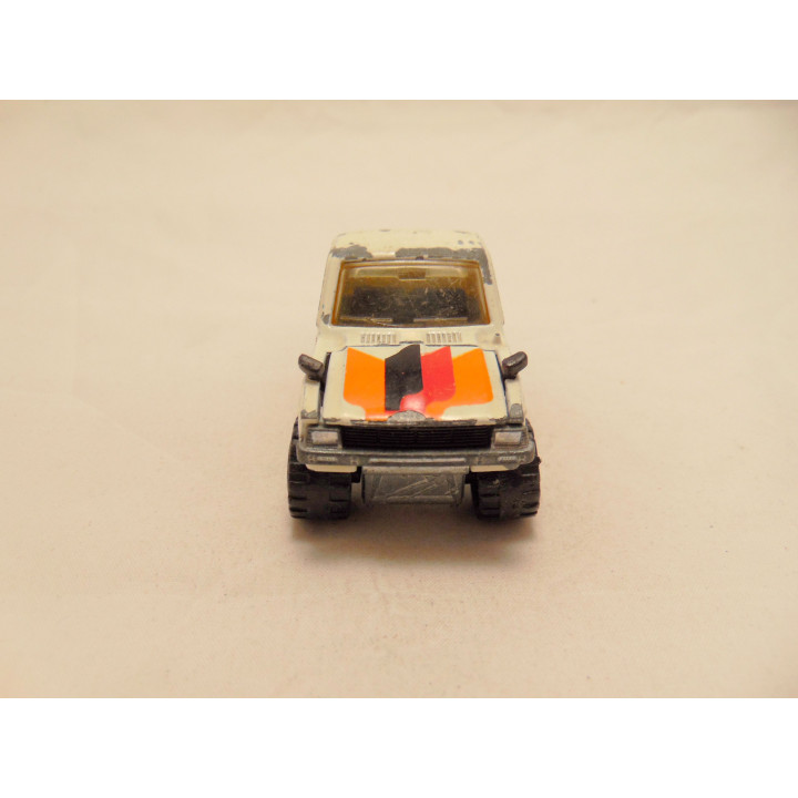 Toyota Hilux 4wd off road 1980 Majorette 287 wit