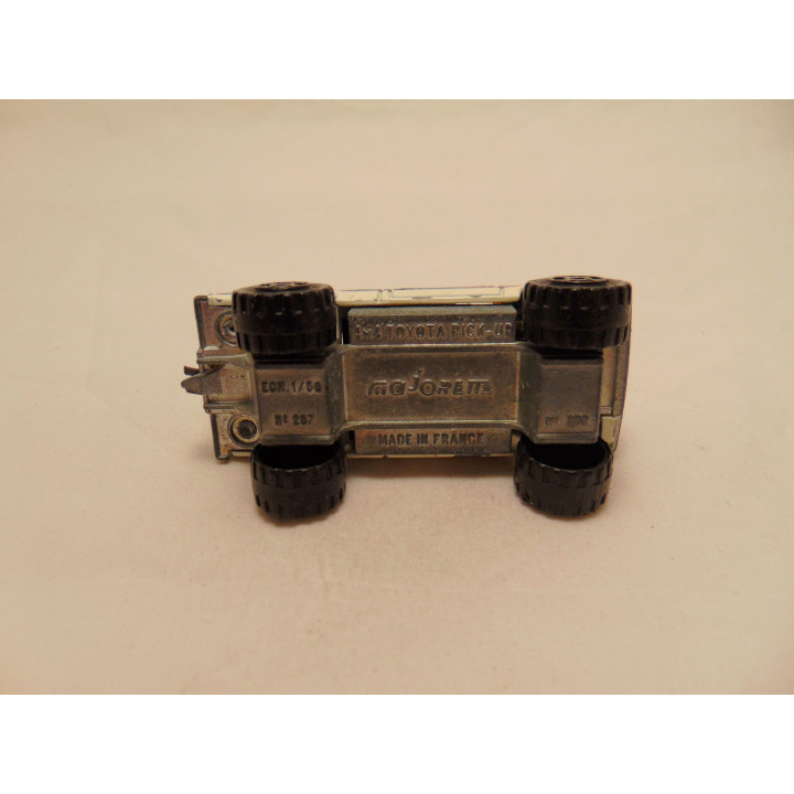 Toyota Hilux 4wd off road 1980 Majorette 287 wit