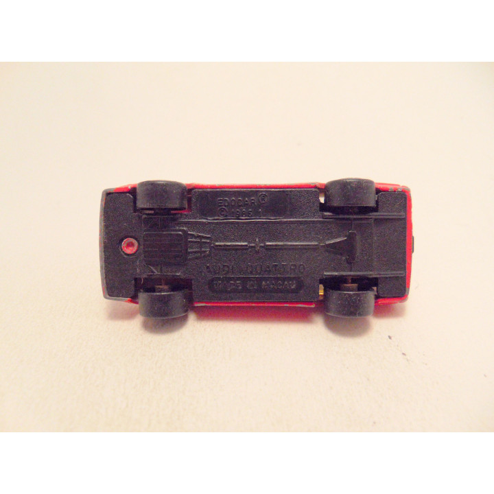 Audi Quattro 1:64 Edocar rood