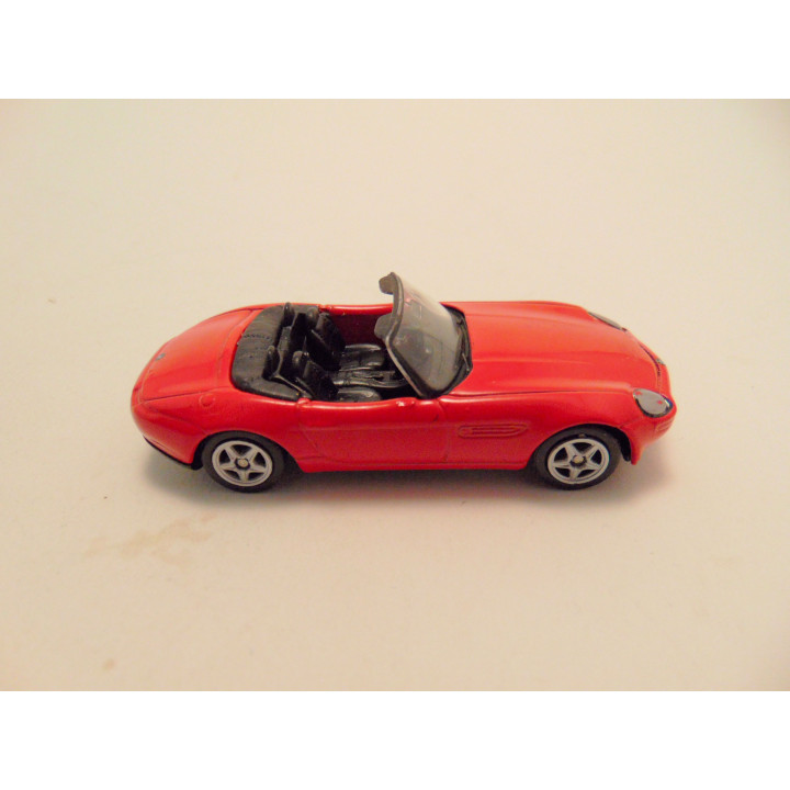 Bmw Z8 cabrio 1:64 Welly rood