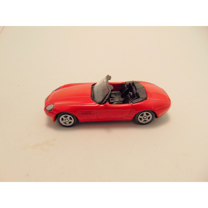 Bmw Z8 cabrio 1:64 Welly rood