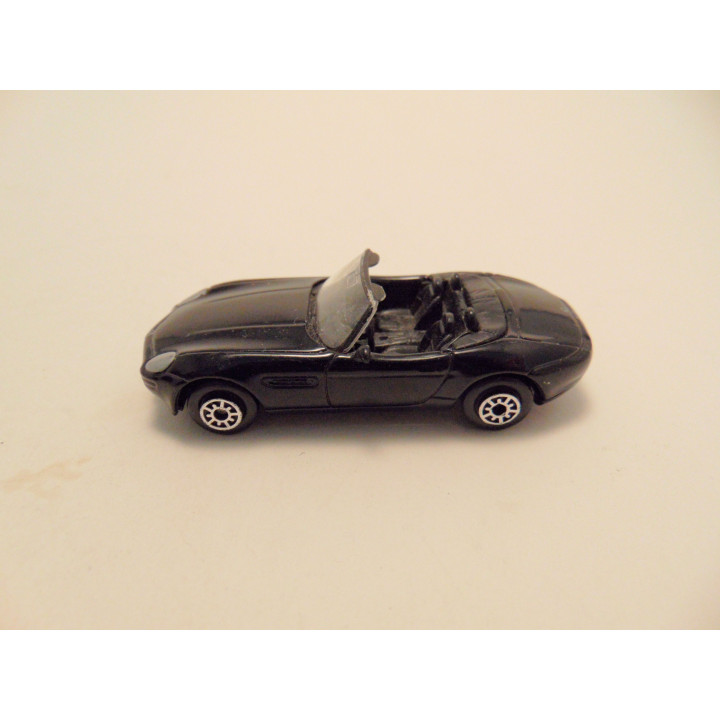 Bmw Z8 cabrio 1:64 Welly zwart