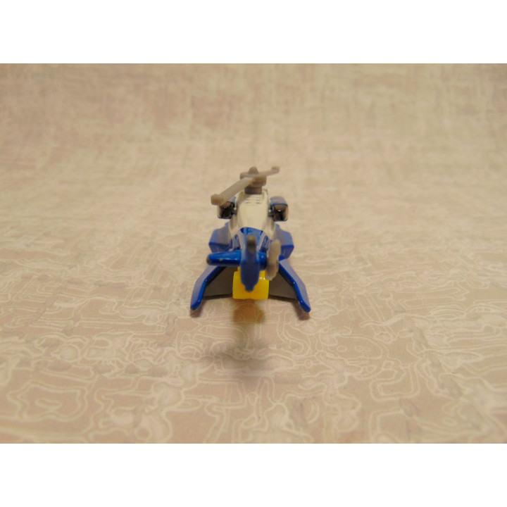 Helicopter Tomy politie Tomica 1:64 blauw