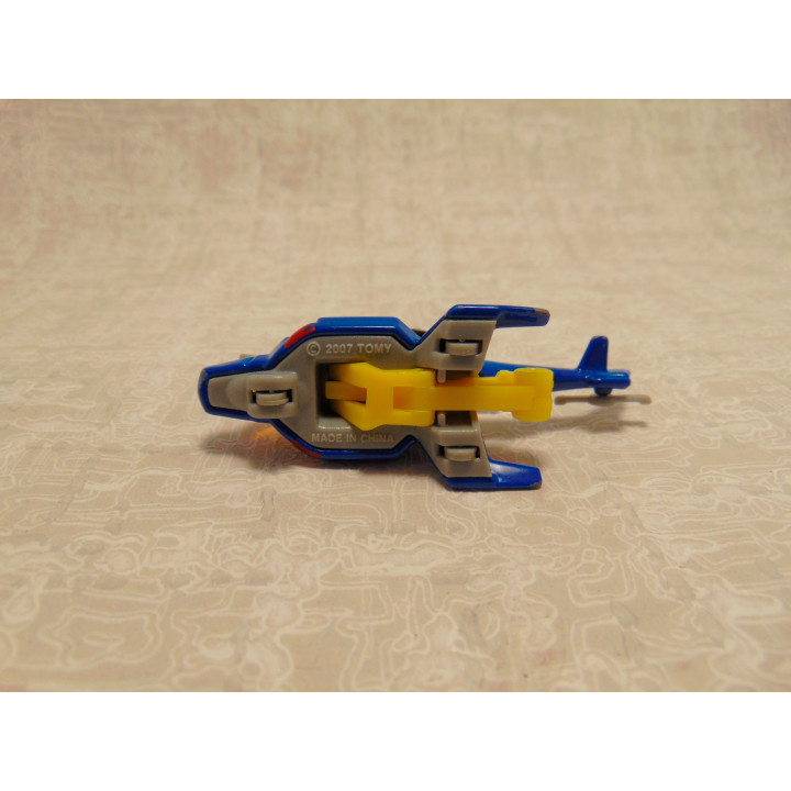 Helicopter Tomy politie Tomica 1:64 blauw