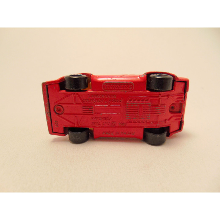 Lamborghini Countach LP500S Logo 1:56 Matchbox MB154 - modelauto
