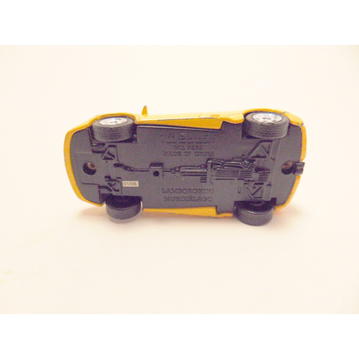 Lamborghini Murcielago 1:64 Welly 2252 geel - modelauto