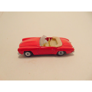 Mercedes 190SL cabrio 1955 1:64 Welly rood