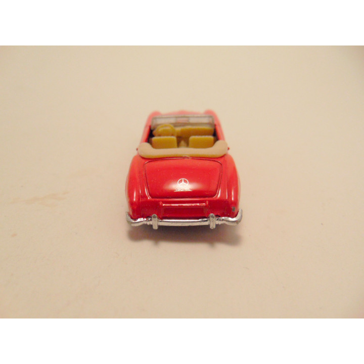 Mercedes 190SL cabrio 1955 1:64 Welly rood
