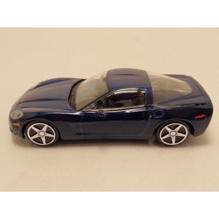 Chevrolet Corvette C6 Bburago 1:43 donkerblauw