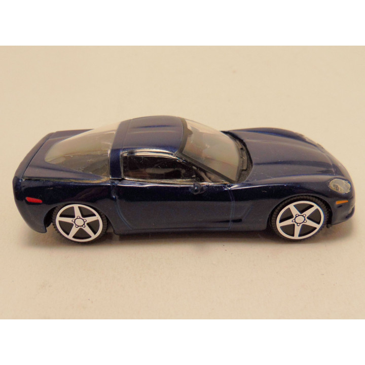 Chevrolet Corvette C6 Bburago 1:43 donkerblauw
