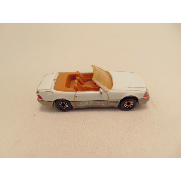 Mercedes 500 SL cabrio Matchbox 1:59 wit