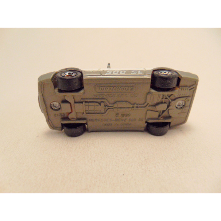 Mercedes 500 SL cabrio Matchbox 1:59 wit