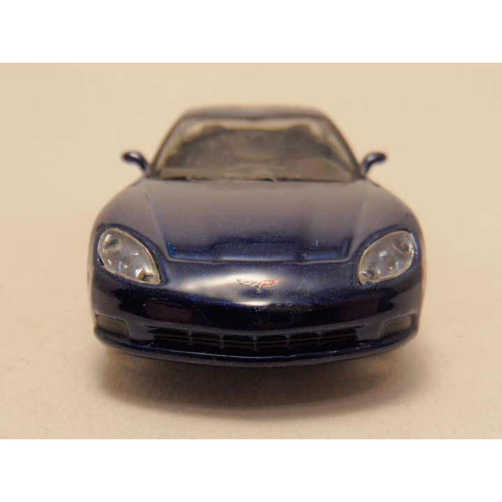 Chevrolet Corvette C6 Bburago 1:43 donkerblauw