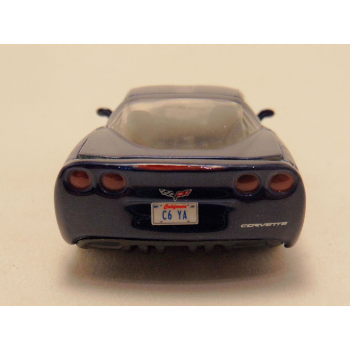 Chevrolet Corvette C6 Bburago 1:43 donkerblauw