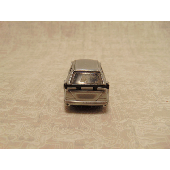 Mercedes C class DTM sedan Maisto 1:64 zilverkleurig
