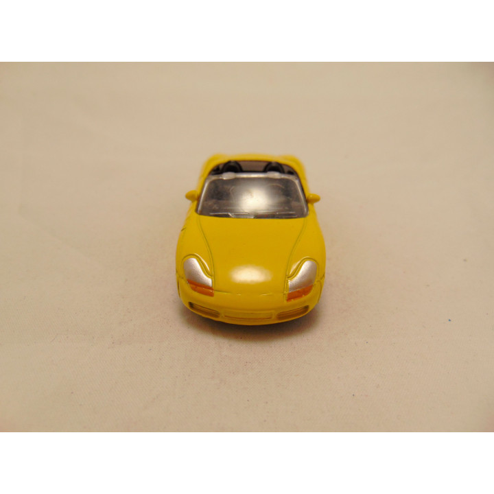 Porsche Boxster cabrio 1:55 geel