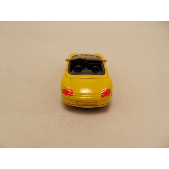 Porsche Boxster cabrio 1:55 geel