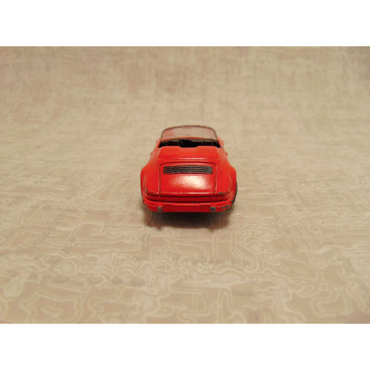 Porsche 911 speedster cabrio Maisto 1:64 rood