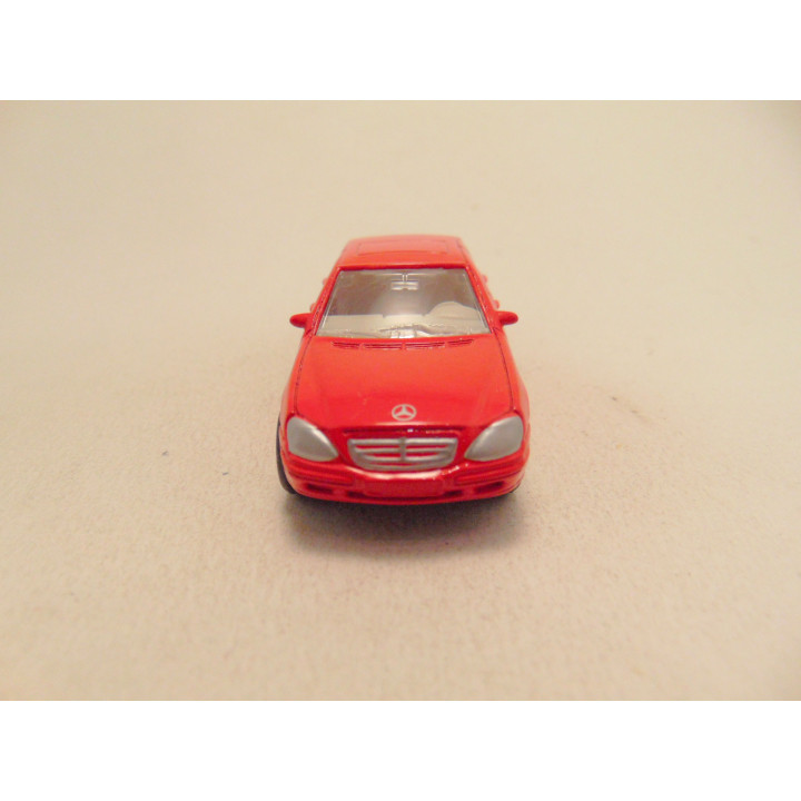 Mercedes S class 1:64 Welly rood