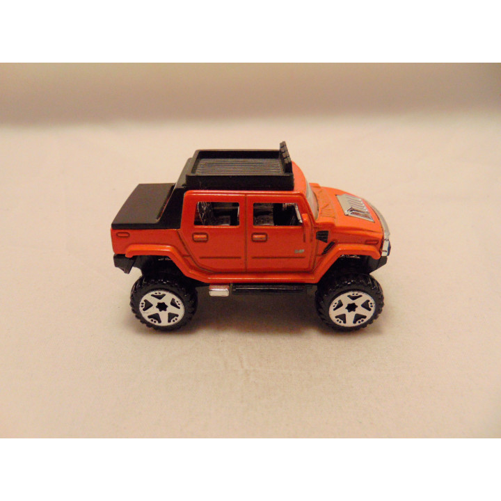 Hummer H2 Off Road 4x4 Hot wheels 2008 oranje