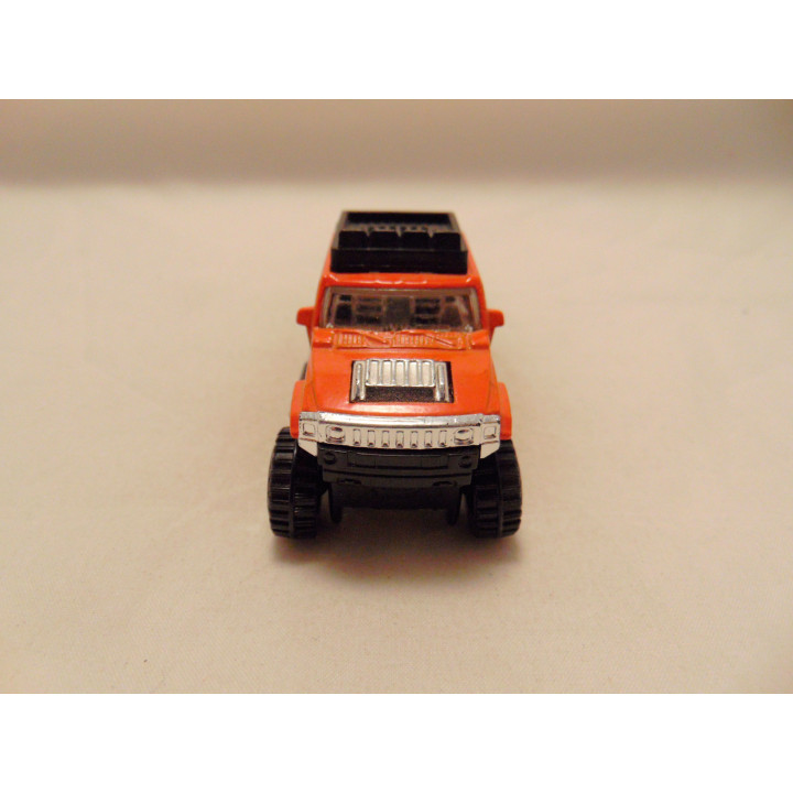 Hummer H2 Off Road 4x4 Hot wheels 2008 oranje
