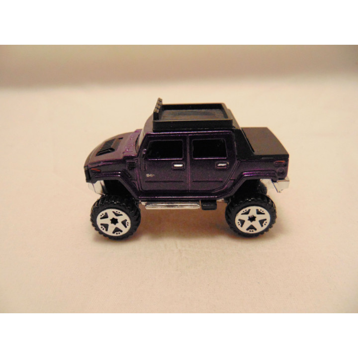 Hummer H2 Off Road 4x4 Hot wheels 2009 paars