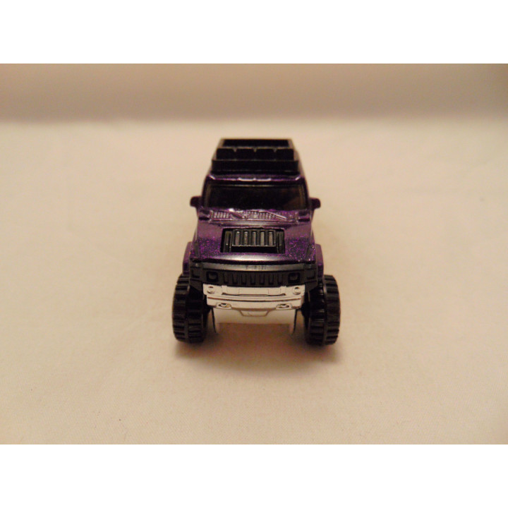 Hummer H2 Off Road 4x4 Hot wheels 2009 paars