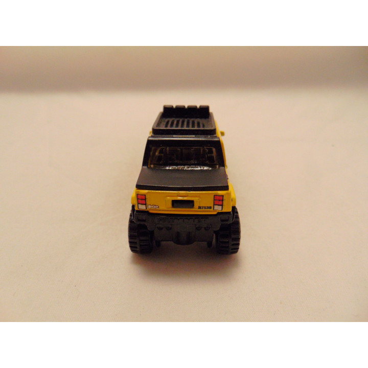 Hummer H2 Off Road 4x4 Hot wheels 2010 geel