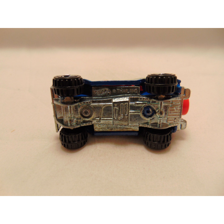 Jeep CJ7 Coast rescue Roll Patrol Hot wheels 2001 blauw