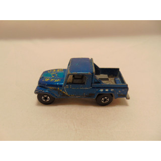 Jeep Scrambler CJ8 Hot wheels 1987 blauw